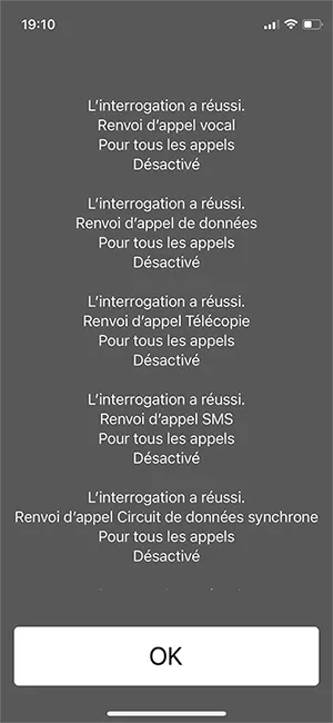 Code *#21# pour vérifier les renvois d’appels