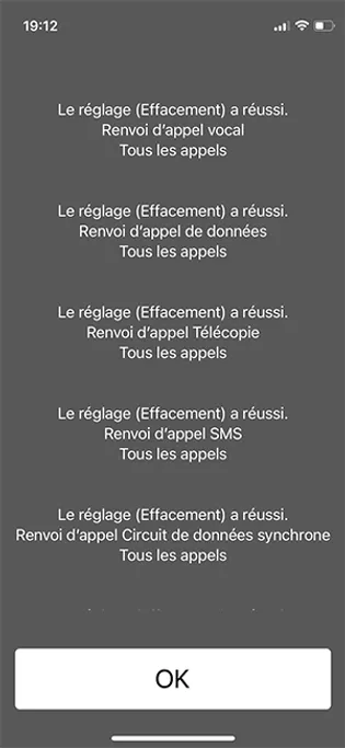 Code ##002# pour effacer les renvois d’appel