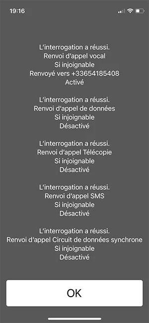 Code *#62# pour découvrir les redirections d'appels