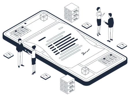 Illustration de la catégorie Gouvernance des données