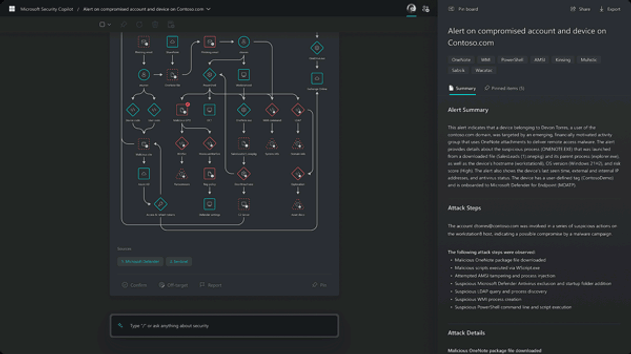 Microsoft Security Copilot - signaler un incident